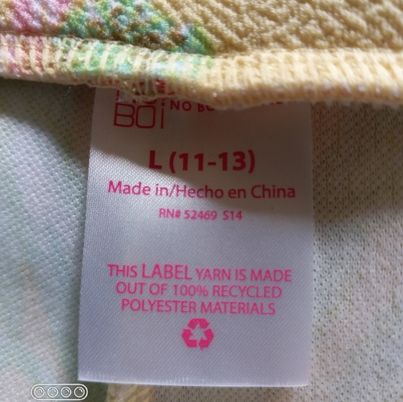 Belted Floral Flow Leg Yellow Pants - Picture 9 of 15